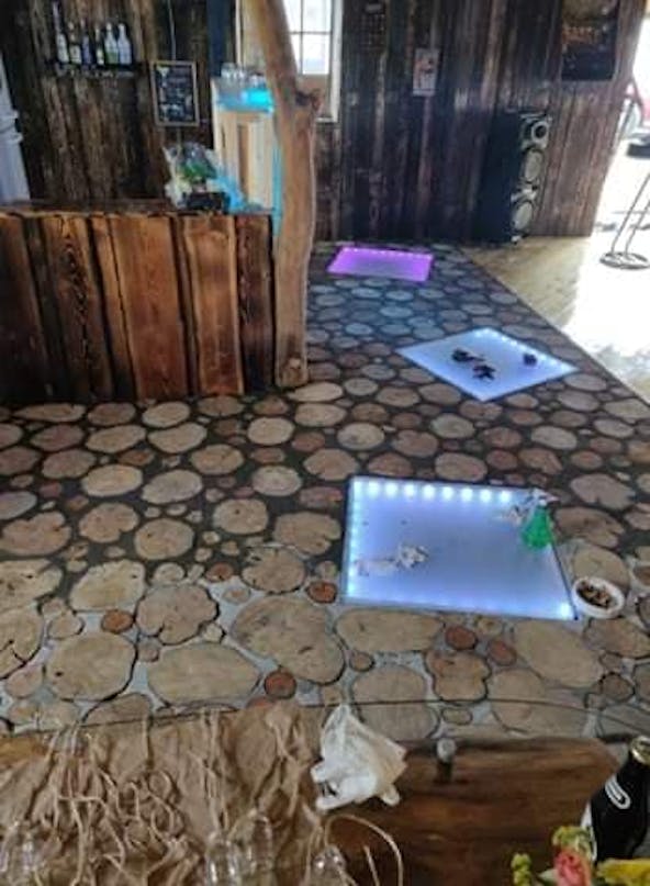 Hjemmebygget gildesal Hjemmebygget gildesal